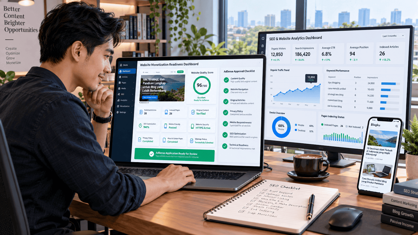 Cara Agar Blog Cepat Diterima Google AdSense