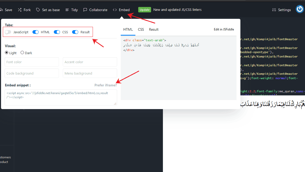 Cara Embed JSFIDDLE di Blog yang Valid HTML 5