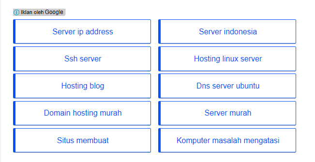 Cara Memasang Iklan Link Google Adsense Berderet Kebawah Banyak