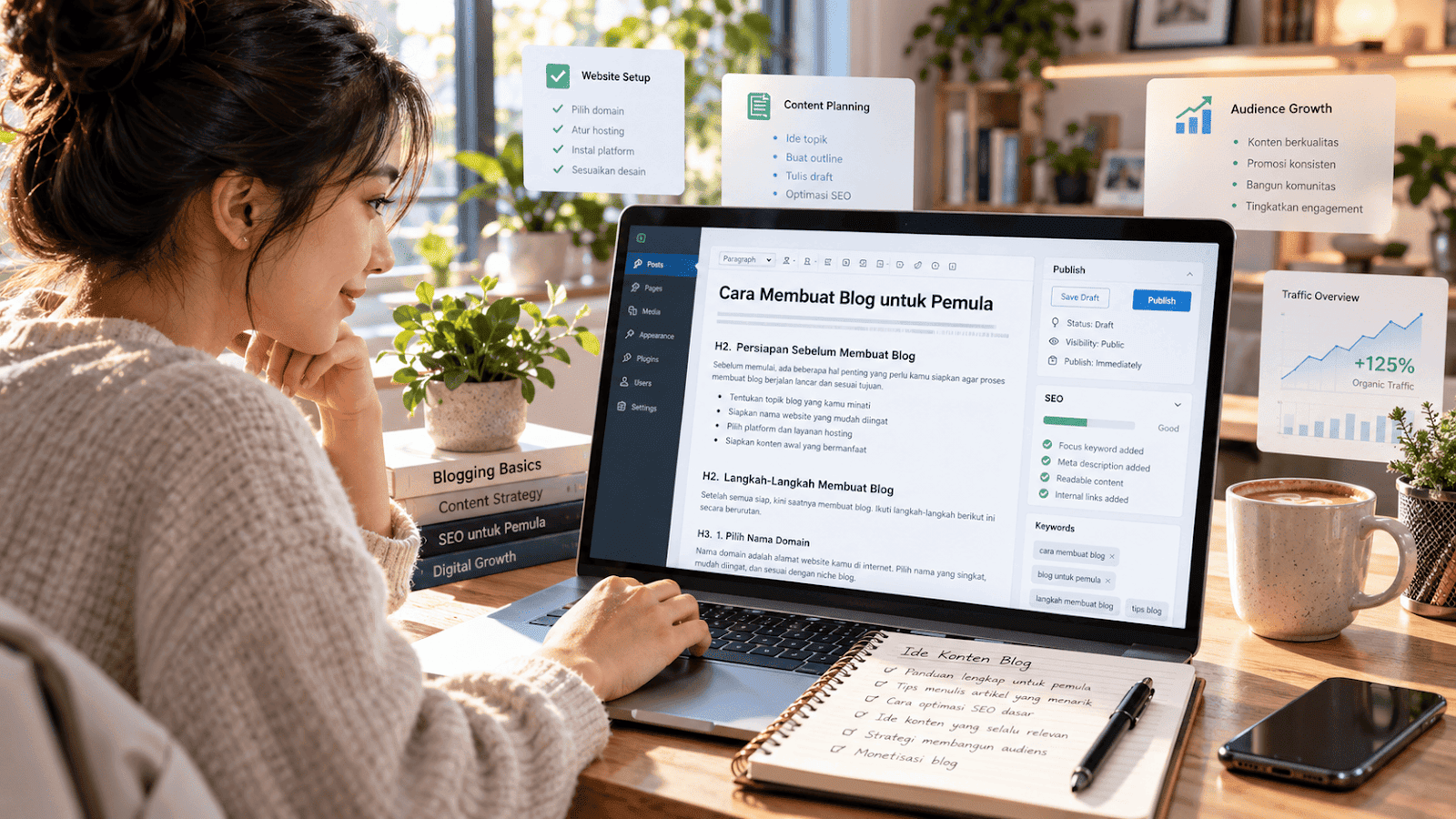 Cara Membuat Blog untuk Pemula: Panduan Lengkap dari Nol hingga Siap Dikembangkan
