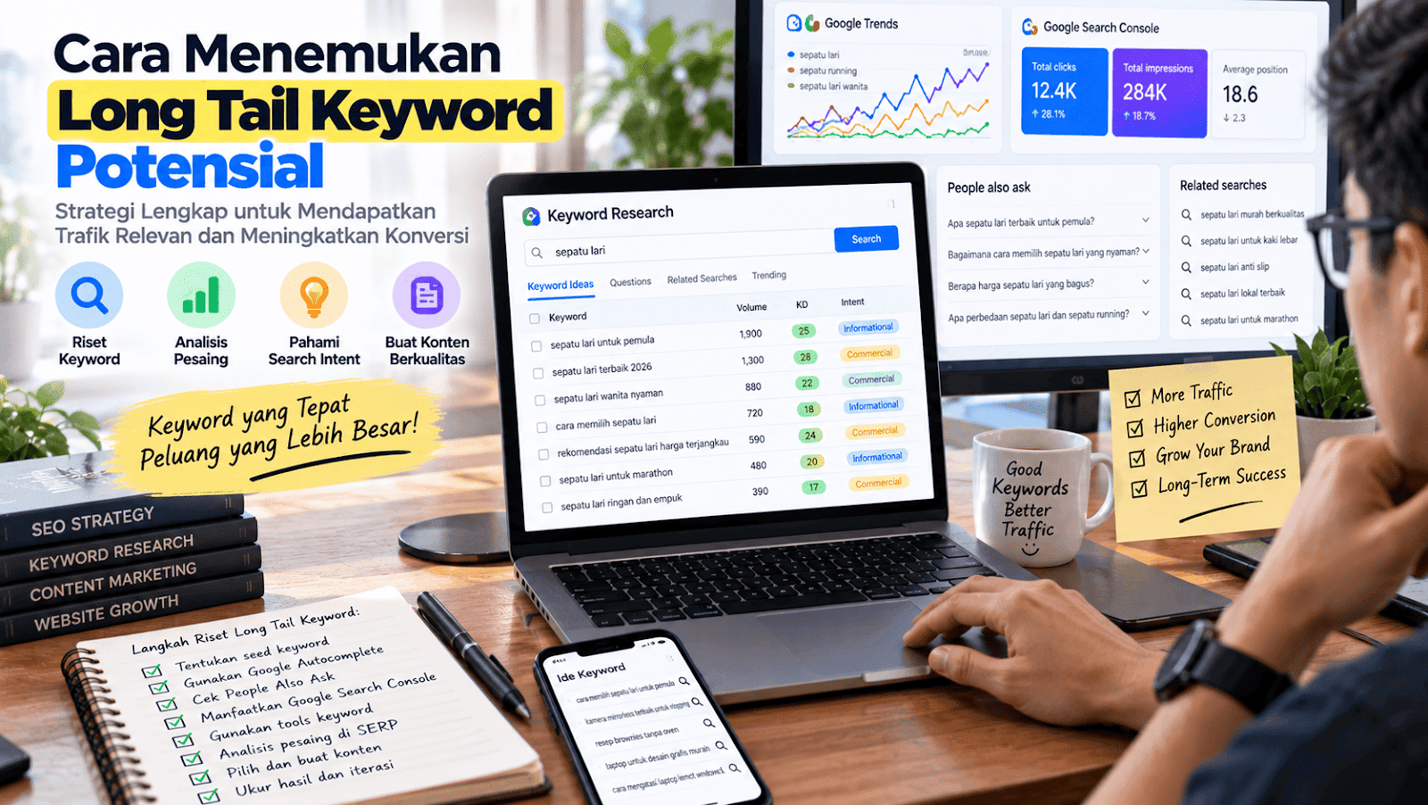 Cara Menemukan Long Tail Keyword Potensial