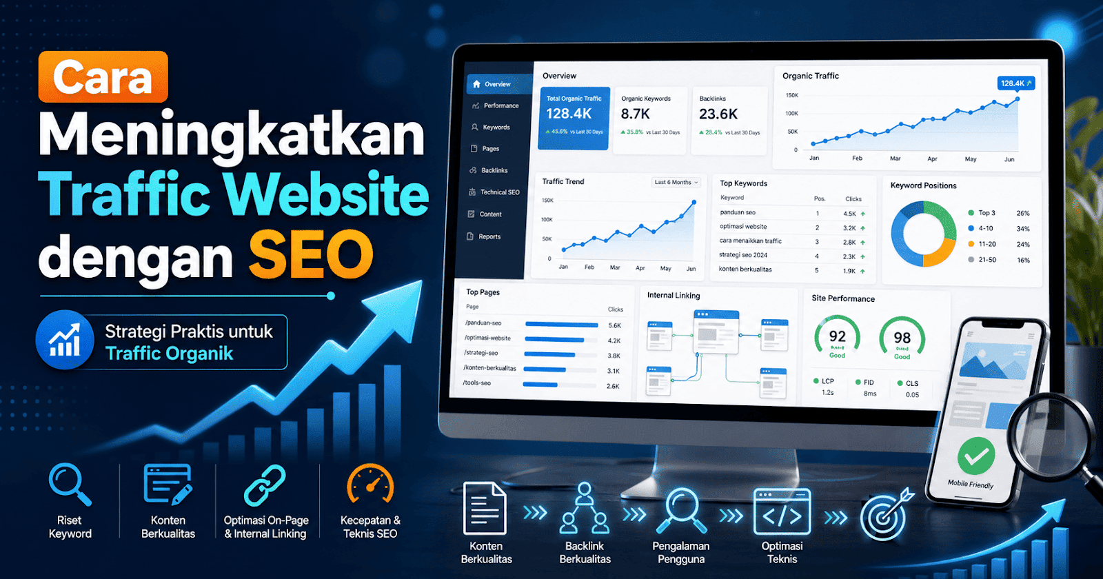Cara Meningkatkan Traffic Website dengan SEO: Panduan Praktis