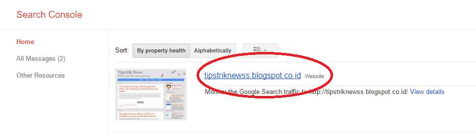 cara submit sitemap atau peta situs blog ke google webmaster tools